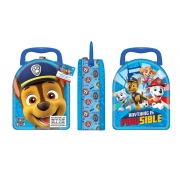 Paw Patrol Tin Box (สีฟ้า) พร้อมบิสกิตกลิ่นนม